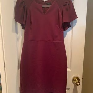 Ann Taylor Fuschia work dress